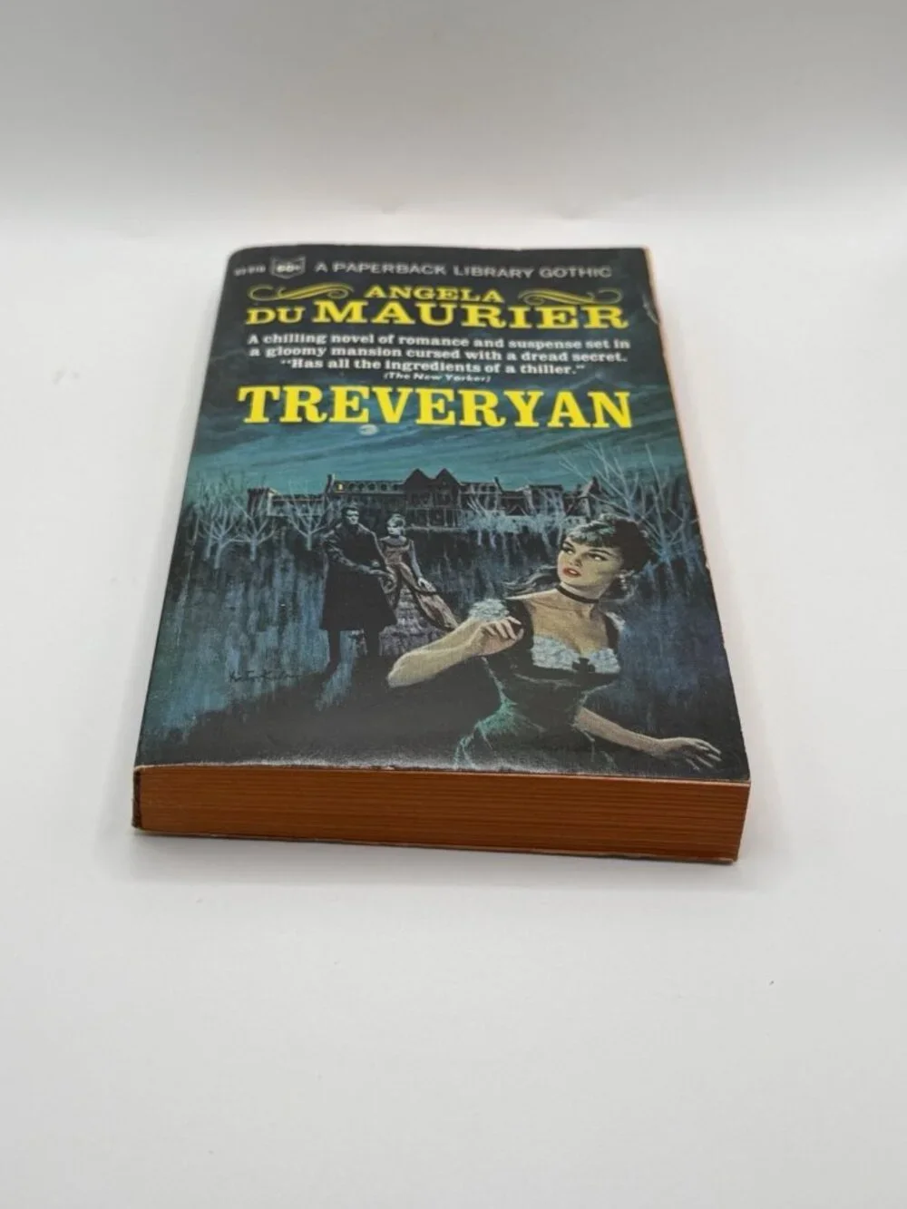 Treveryan Gothic Paperback Book by Angela du Maurier Paperback Library 1966‎